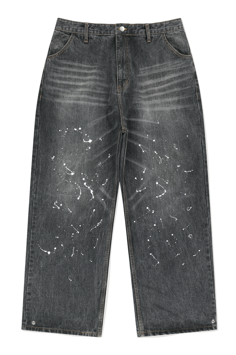 SPLASH PAINTING DENIM PANTS