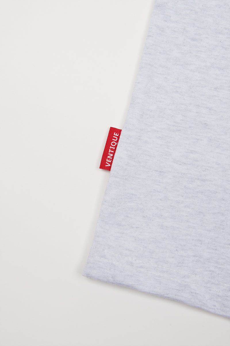 VENTIQUE Raglan Coloring T-shirt 3color
