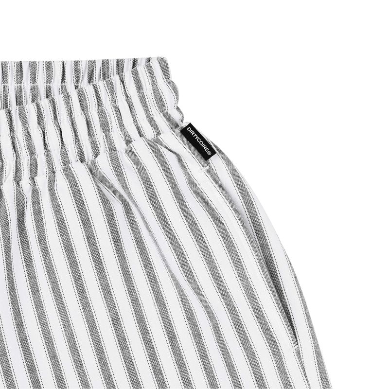 Striped Script Logo Shorts