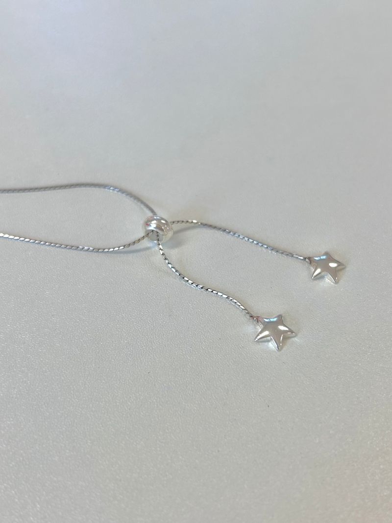 Twin Star Necklace