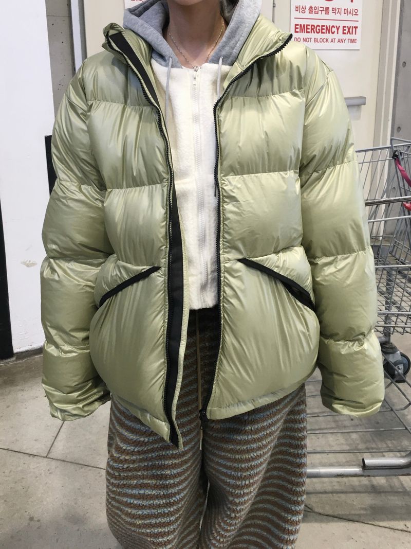 Arctic Glossy Puffer Short Padding (5c)