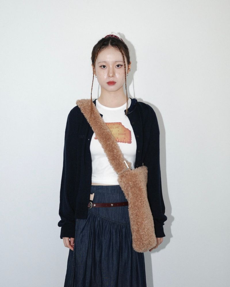 Teddy fluffy big bag _ camel