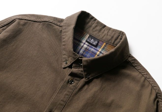 26SS★ Duff Overfit Washing Cotton Shirt