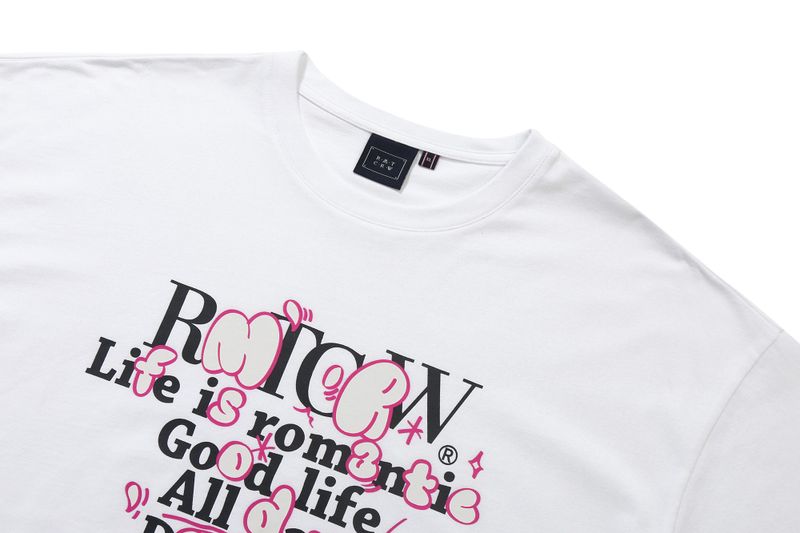 CHUBBY LOGO TEE SHIRT_WHITE
