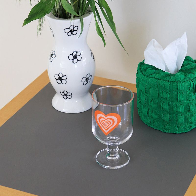 Heart goblet cup (4color)