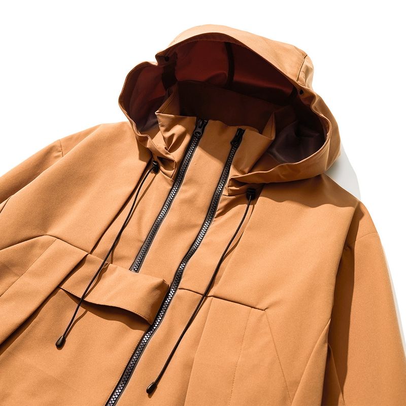 3 Layer Hard Shell Mid-Jacket - ORANGE