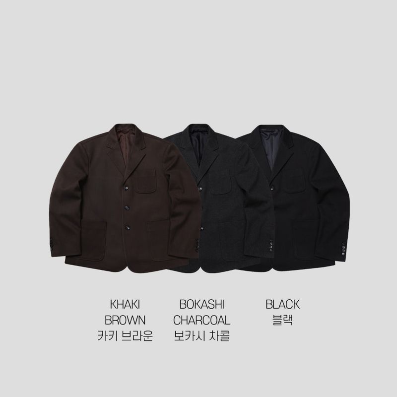 LMN Overfit Jacket with Envelope (3 colors)