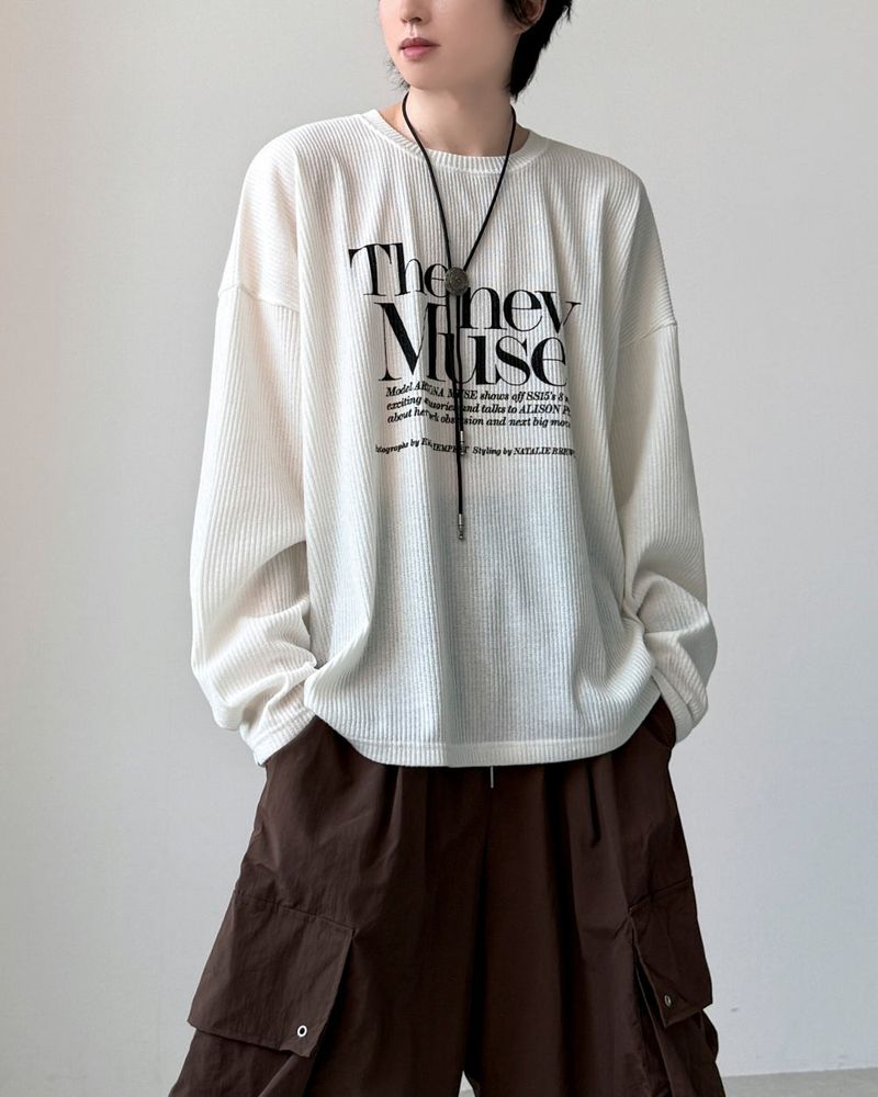 Synth Knit Long Sleeve