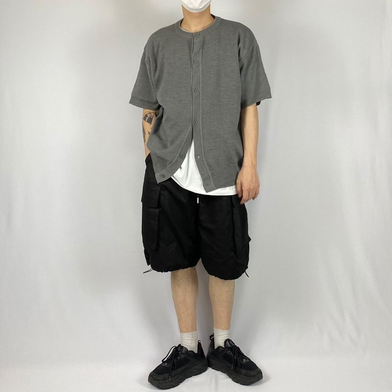Cargo string bermuda half pants 2C