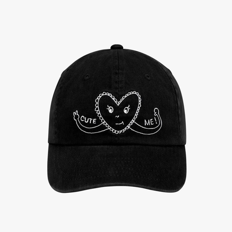 ROSSMOOR（ロスムーア）の「Cute heart cap _black（Hats）」