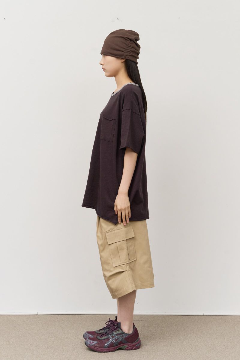 Pard Herringbone Cargo Bermuda