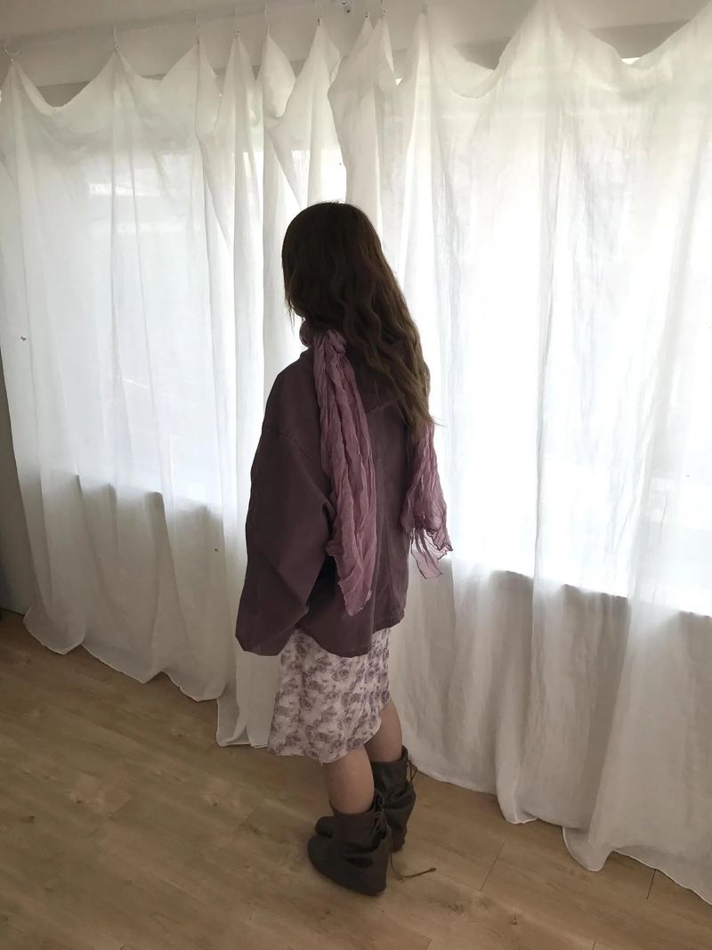 vintage hoodie loose jacket