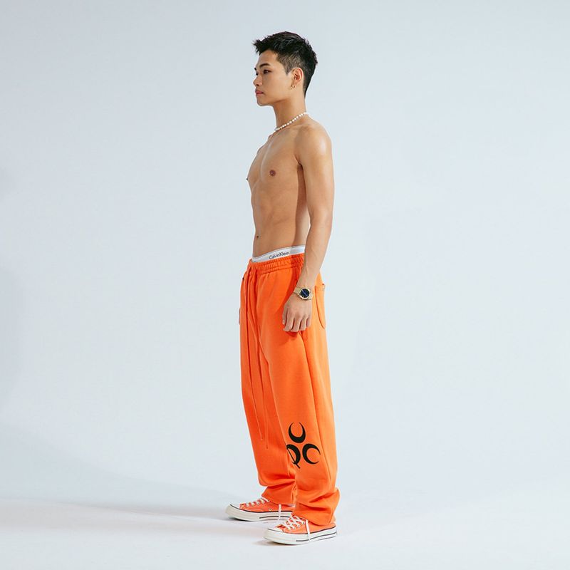 Symbol Easy Jogger Pants Red Orange
