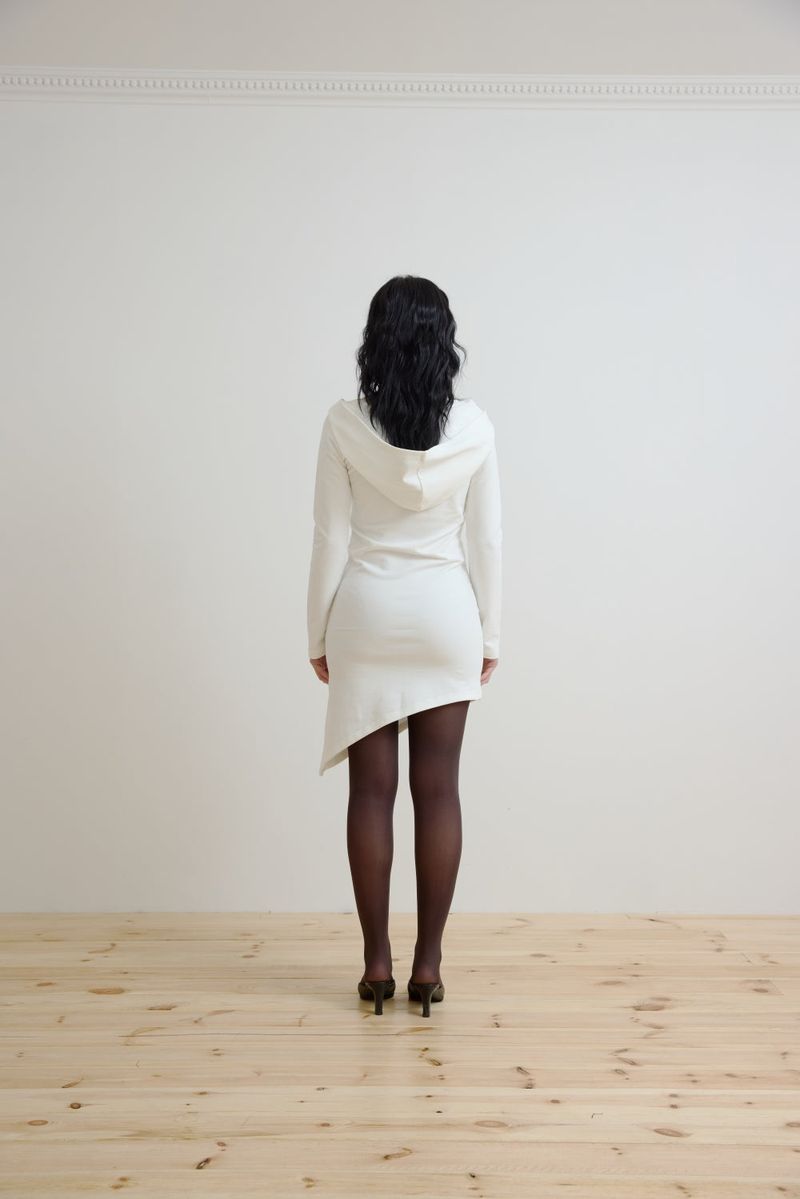 HIKOU OFFSHOULDER HOODIE OPS (IVORY)