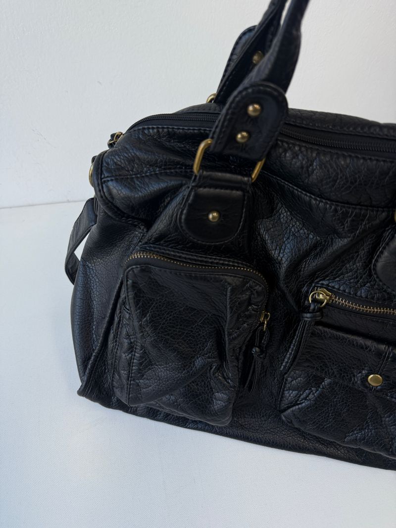 multi pocket square bag