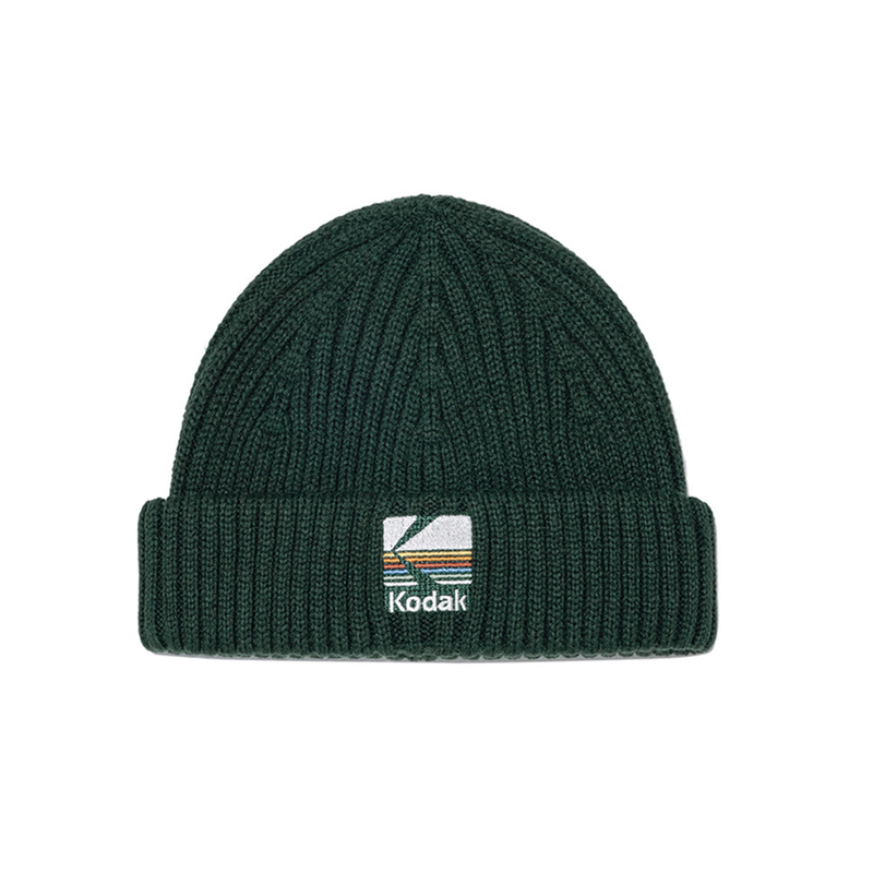 RAINBOW SHORT BEANIE【PURPLE】