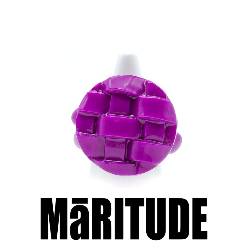 MaRITUDE(マリチュード)の「BUFFALO RINGS (PURPLE)(Accessories)」