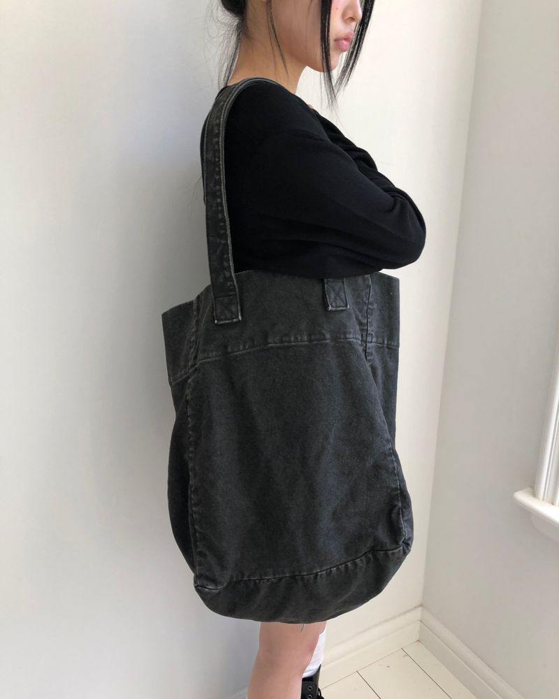 カーモン ウォッシュド キャンバスバッグ