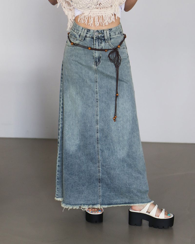 Crochet Fringed Knit Sleeveless