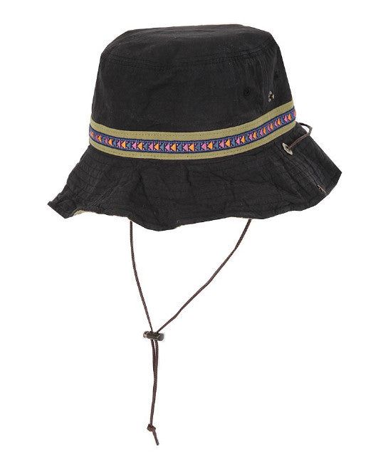 No.9593 triangle safari bucket HAT (5color)
