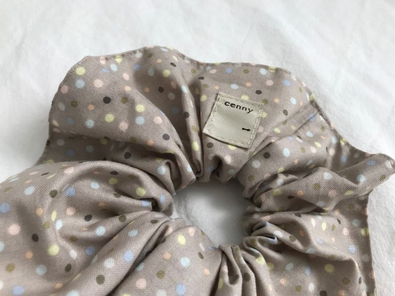 Vintage Hair Ruffle -  Candy cupcake