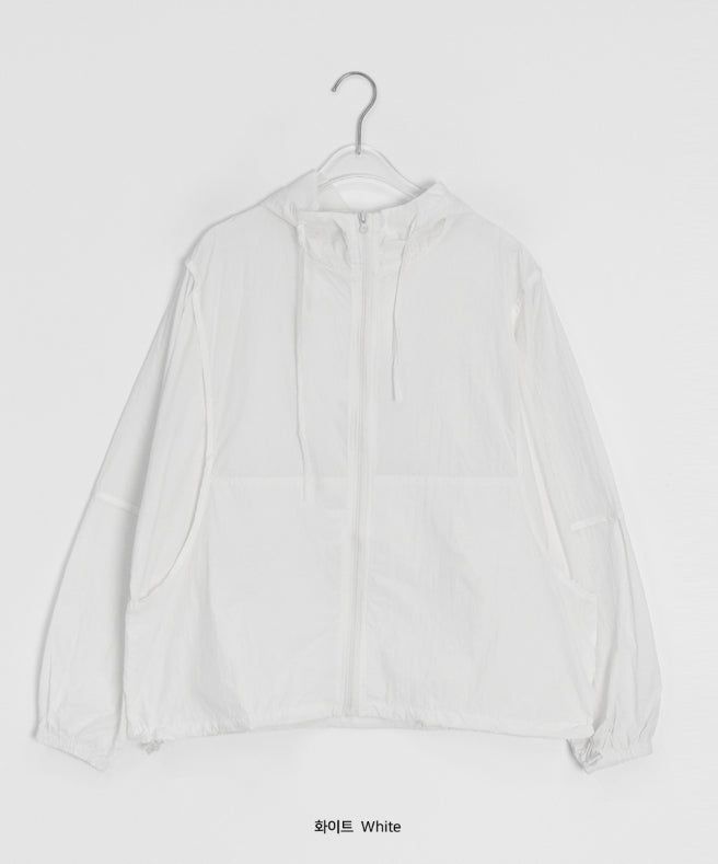 Royuni Hood Windbreaker Jumper