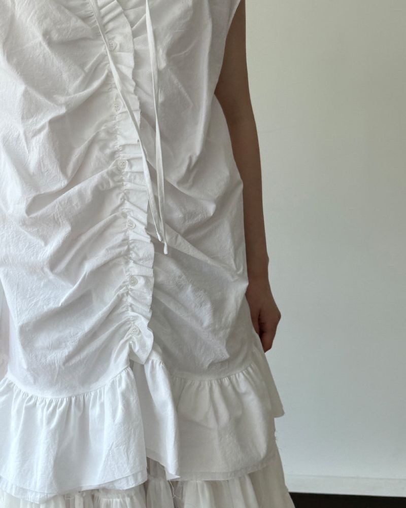 sugar shirring dress