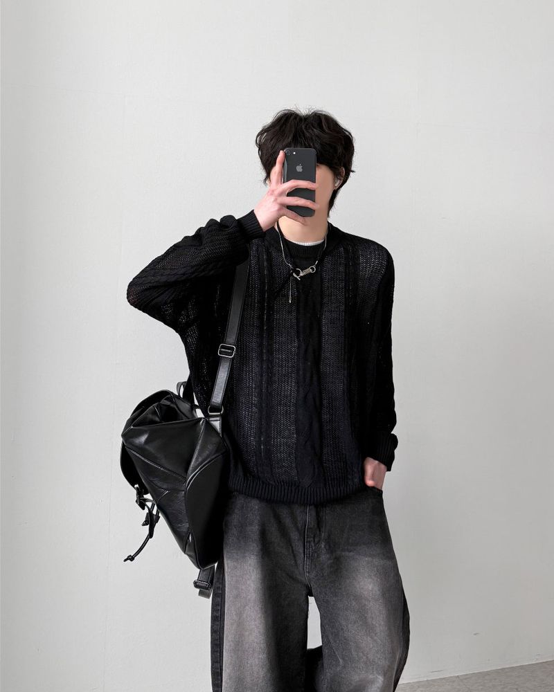 Venom Openwork Cable Knit