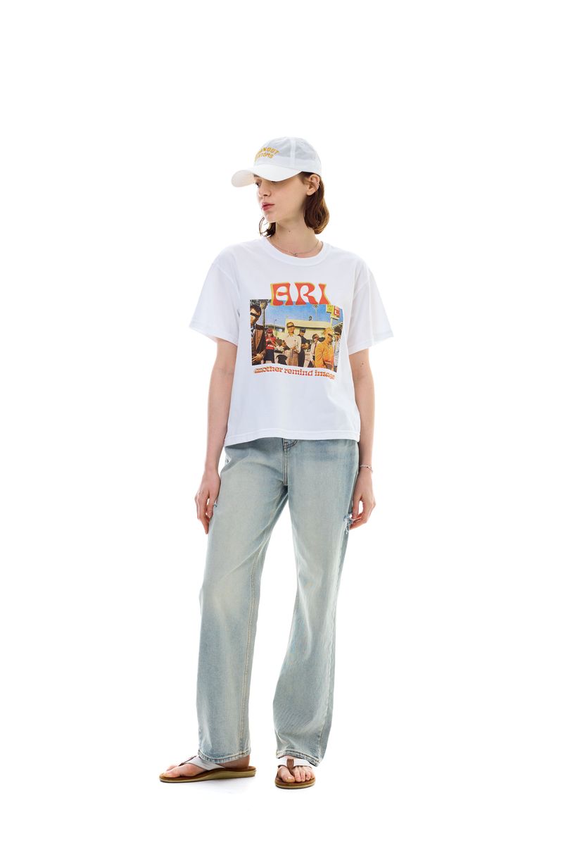 NAUGHTY PRINTING T-SHIRT