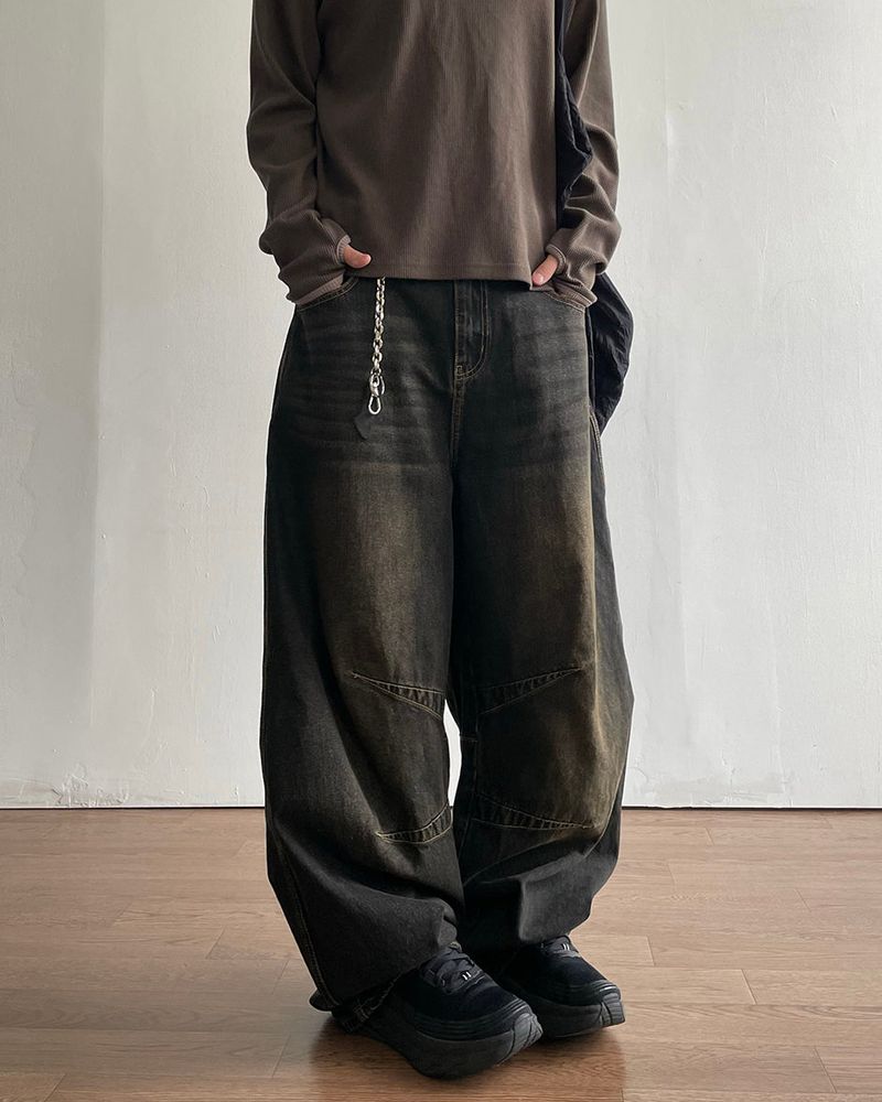 Mood Tinted Black Denim Pants