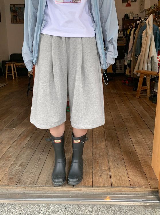 BAON（バオン）の「Swinn Pintuck Belt Banding Bermuda Pants（Pants）」