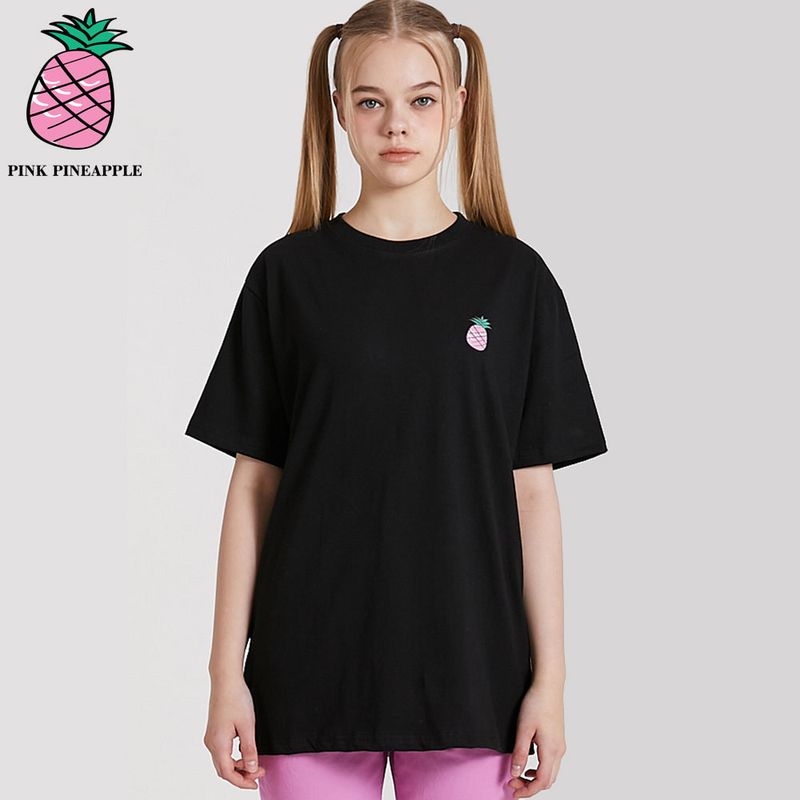 PINK PINEAPPLE（ピンクパイナップル）の「SMALL LOGO 22 T SHIRT（Tops）」