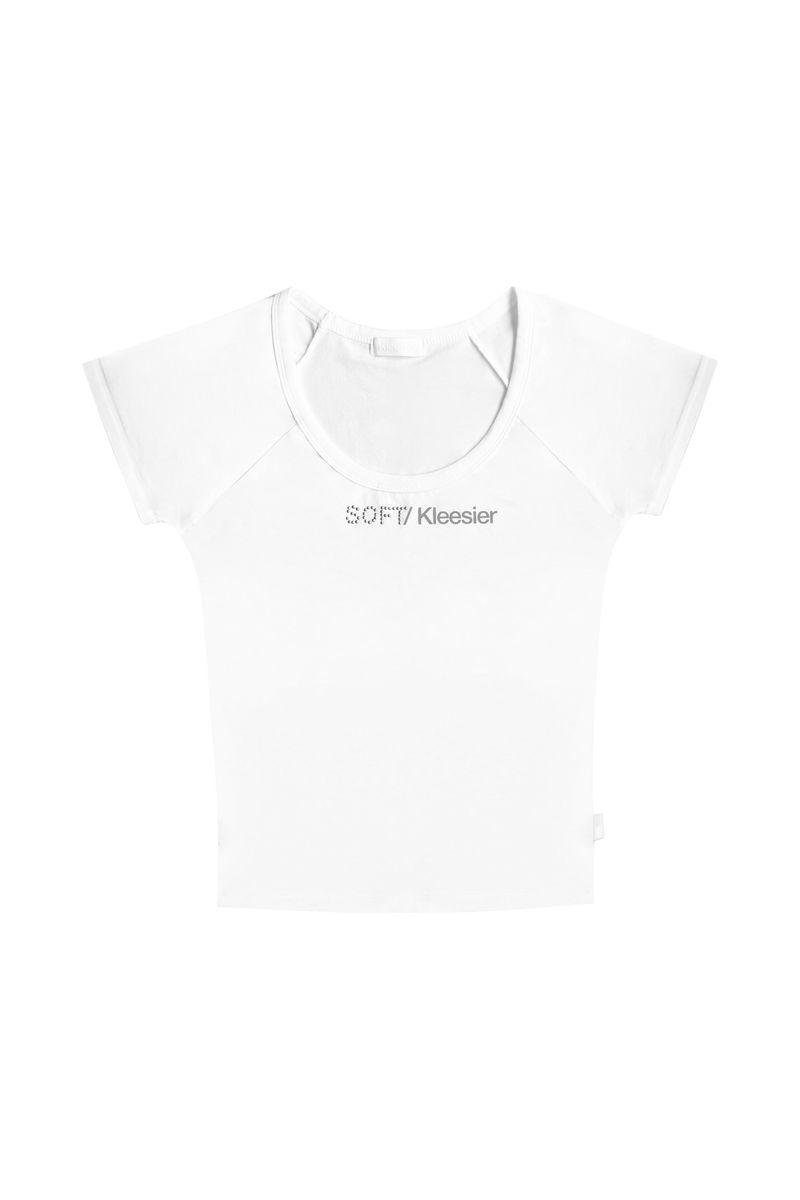 Glow routine round top, White