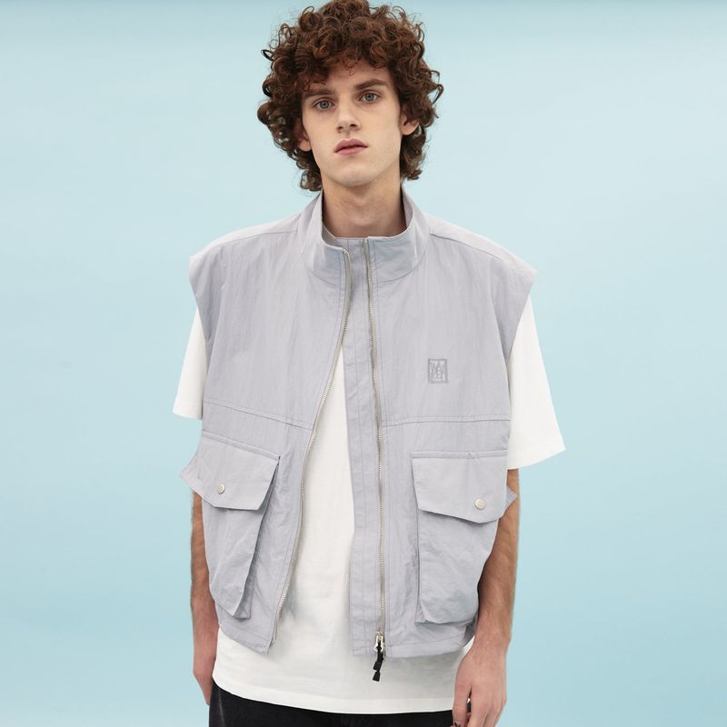 WaiKei（ワイケイ）の「Windbreaker zipup vest（Tops）」