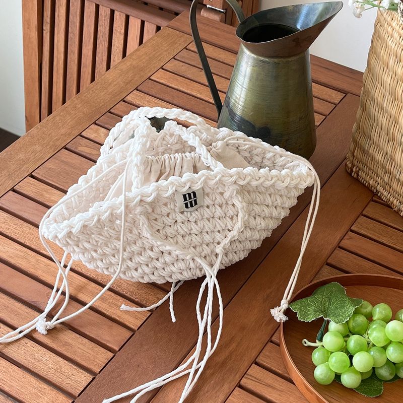 baguette bag (white)