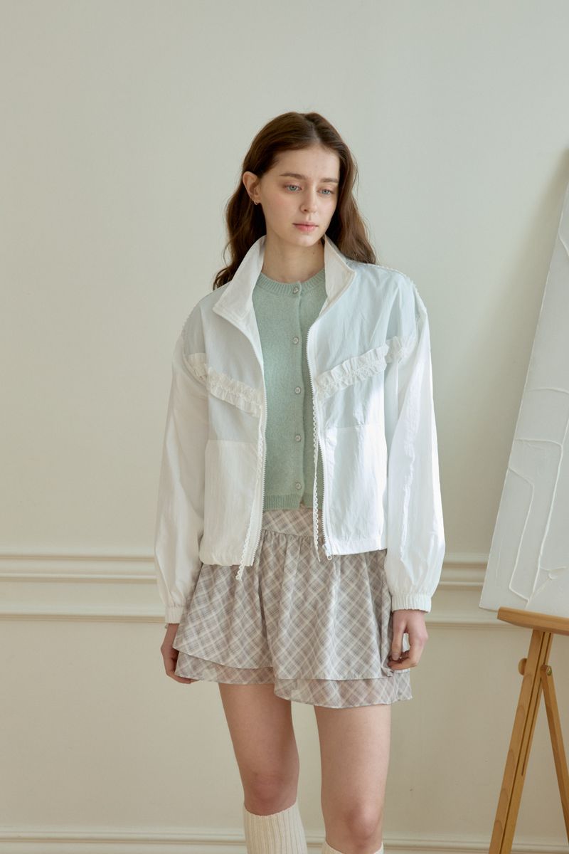 BUBBLE LACE WINDBREAKER