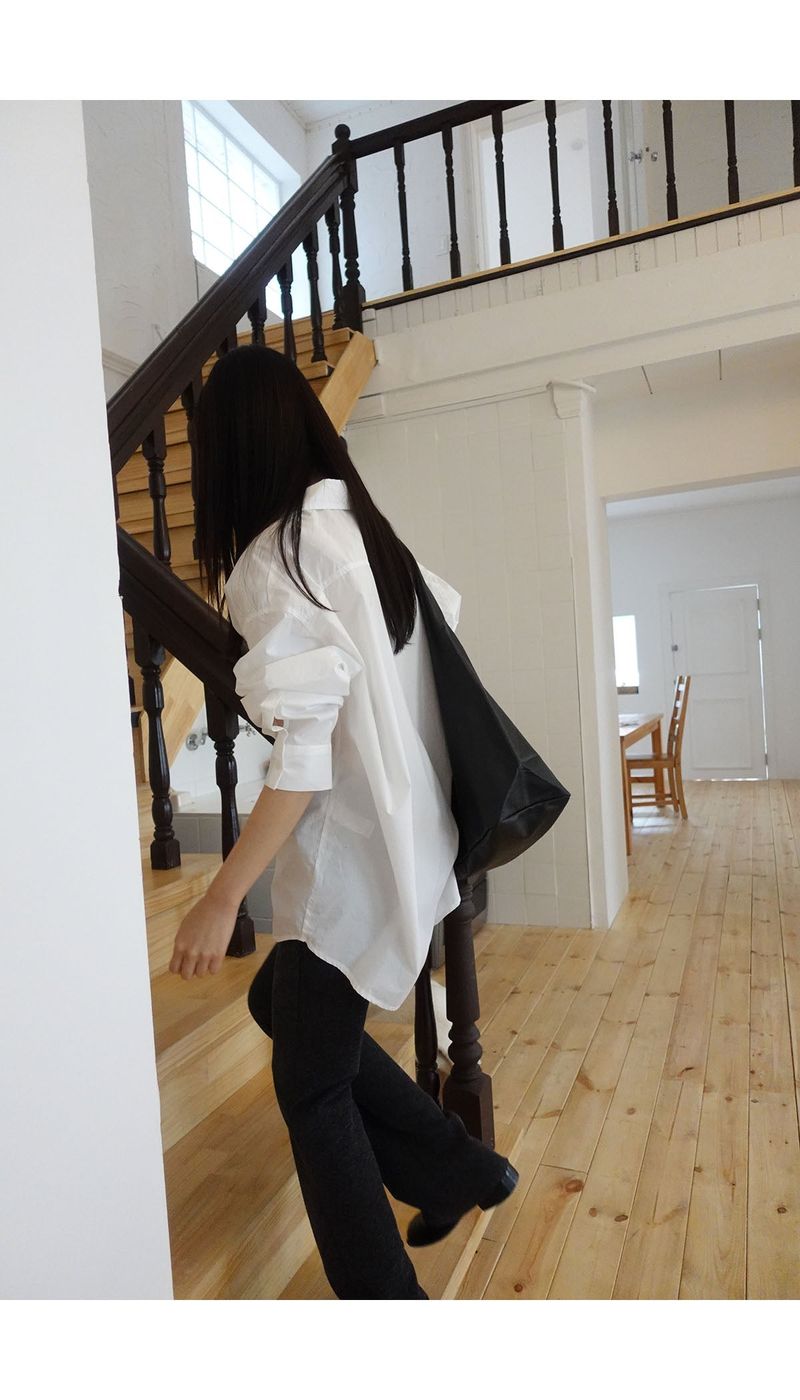 non button white shirts