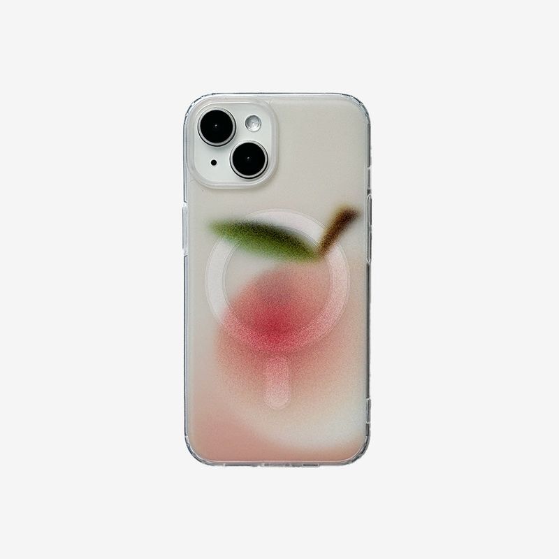 MHOM（モム）の「マグセーフケース:ピーチ（スマホグッズ/小物）」