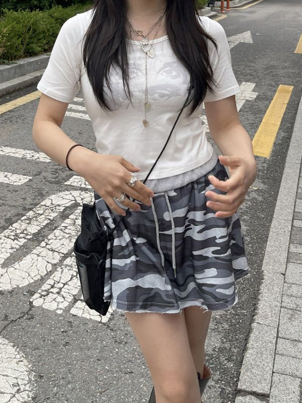 Soft Two Eye Printed T-shirt