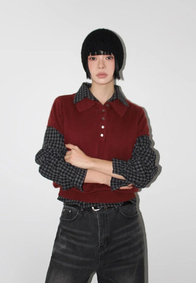 AAKE(アケ)の「(WOOL) RACCOON COLLAR KNIT(Tops)」