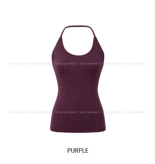 Thins Basic Modal Halter Sleeveless