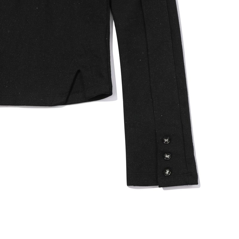 UNBALANCED COLLAR T-SHIRT