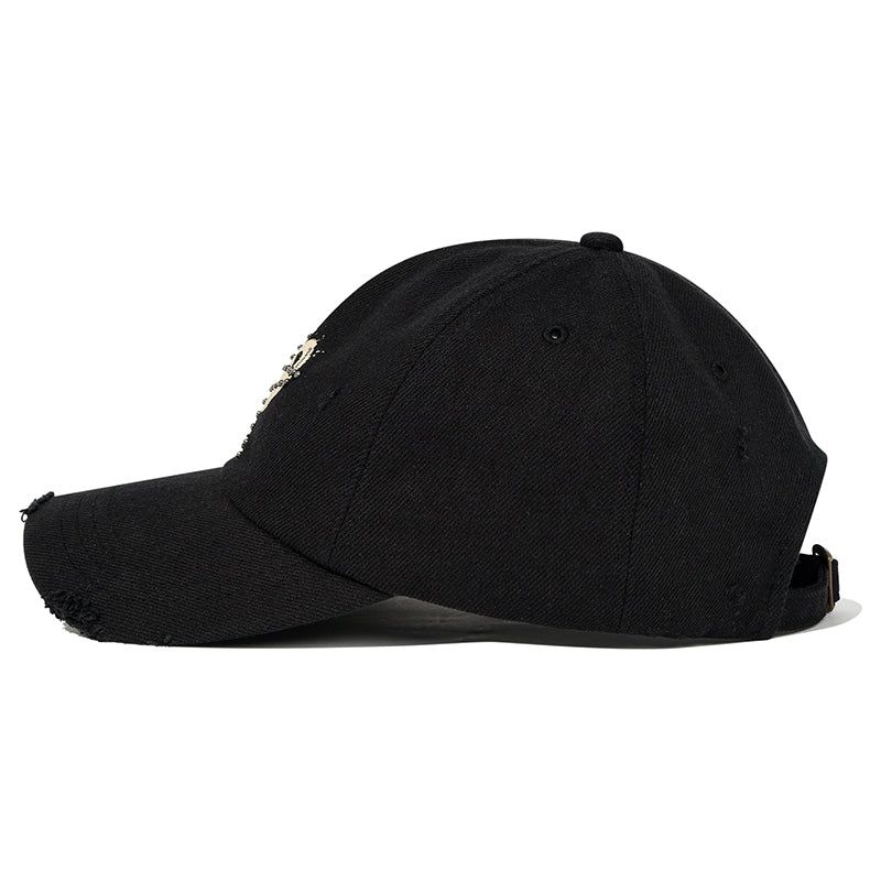 MELTING CHERRY BALL CAP [BLACK]