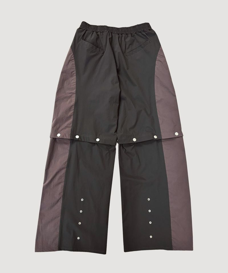 2WAY DEFORMED TRACK PANTS