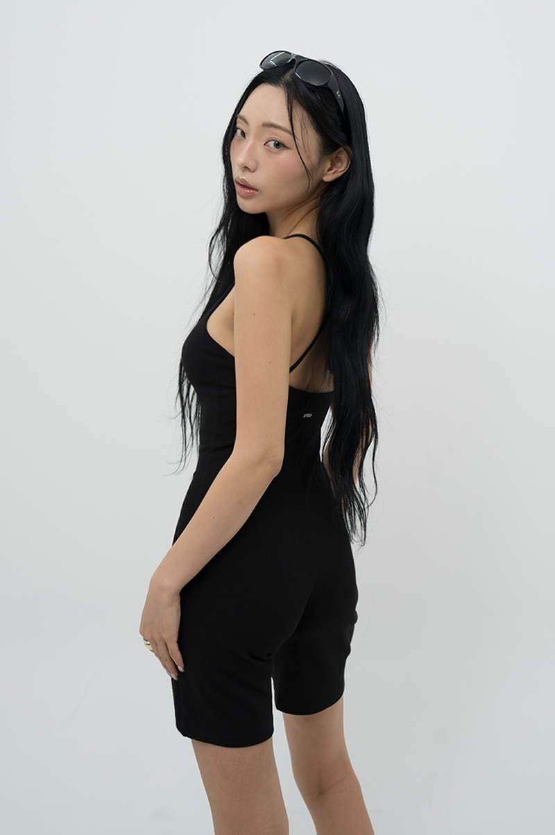 BFEEP(ビーピーピ)の「(Copy of) X-BACK ROMPER _ BLACK(Tops)」