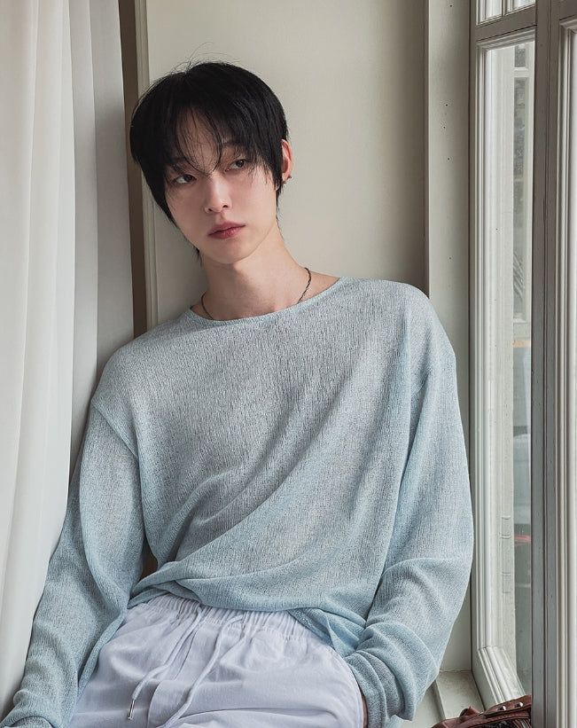 Oben Cotton Basic Long Sleeve T-shirt