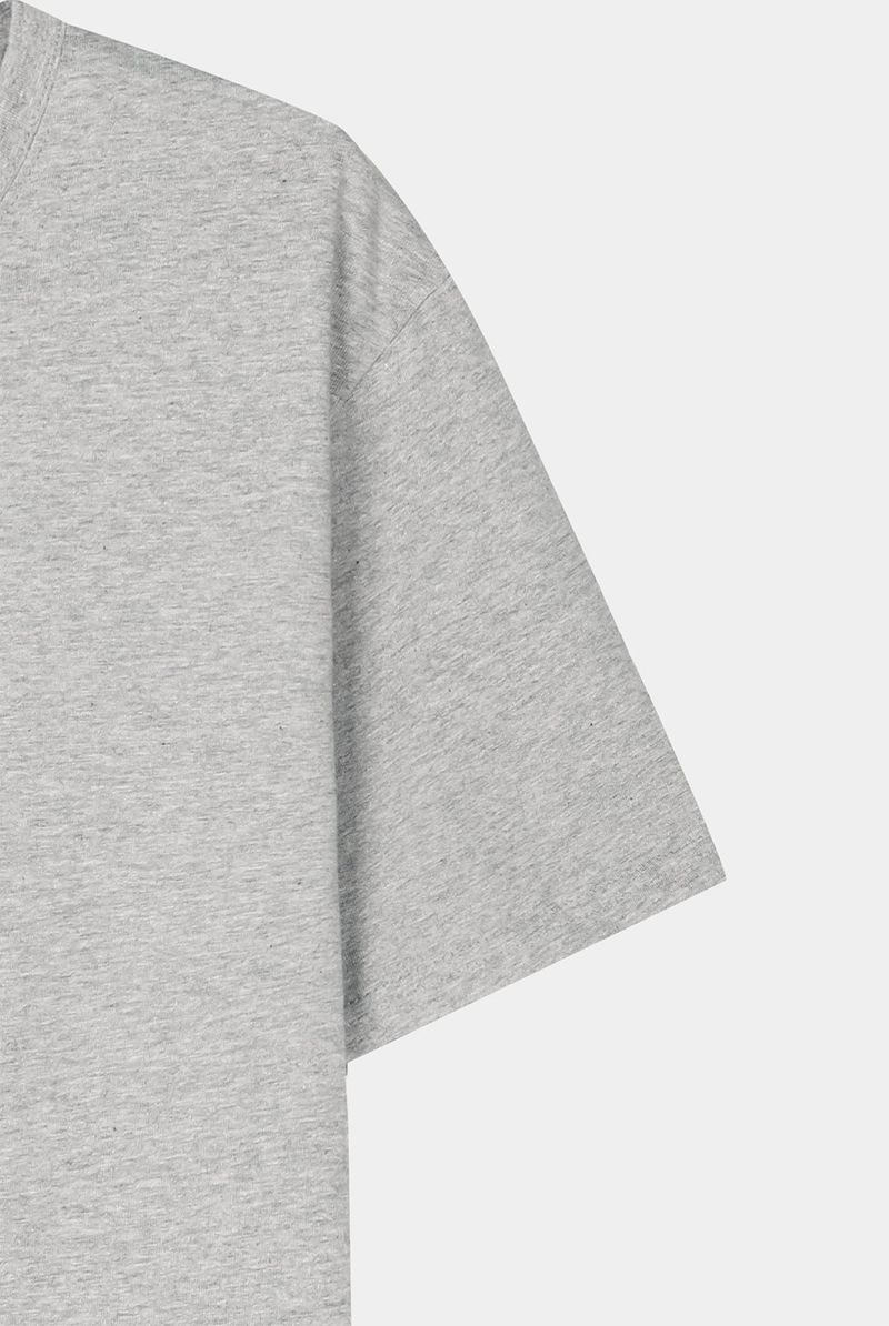 Regular fit cropped short-sleeve T-shirt