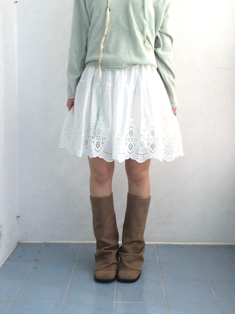 Soft V-neck Layered Knitwear