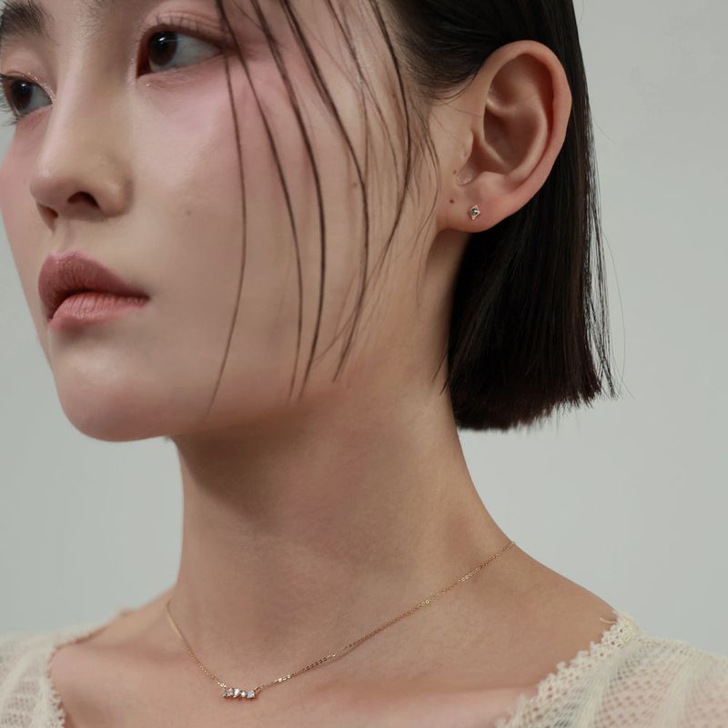 14K gold nar necklace