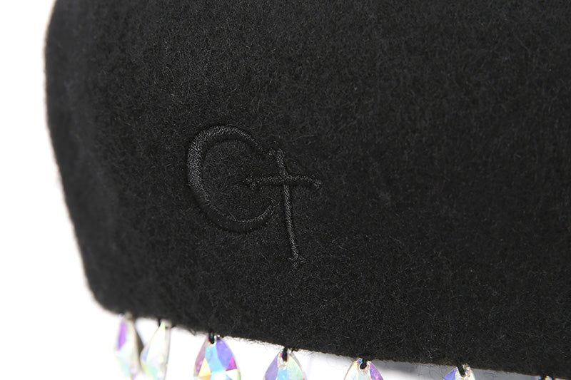 1 3 chandelier wool beret